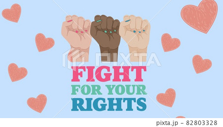 Composition of women hands on blue background Composition of women hands on blue background 82803328