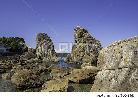 串本　橋杭岩　和歌山県串本町 82805269
