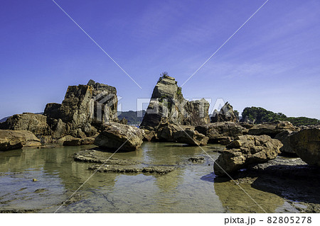 串本 橋杭岩 和歌山県串本町 串本 橋杭岩 和歌山県串本町 82805278