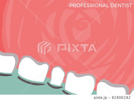 Composition of dental health text over teeth icon on blue background Composition of dental health text over teeth icon on blue background 82806282