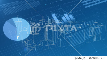 Graphs and virtual buildings in a city 82806978