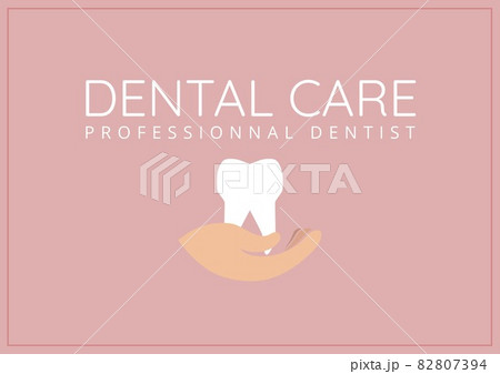 Composition of dental health text over teeth icon on blue background Composition of dental health text over teeth icon on blue background 82807394