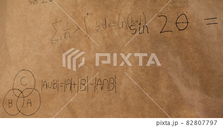Mathematical equations and figures 4k Mathematical equations and figures 4k 82807797
