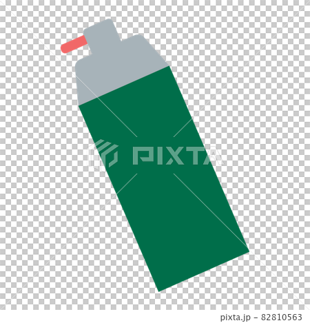 シンプルでかわいいスプレーのイラストのイラスト素材