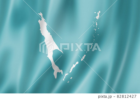 Sakhalin state - Oblast - flag, Russia Sakhalin state - Oblast - flag, Russia 82812427