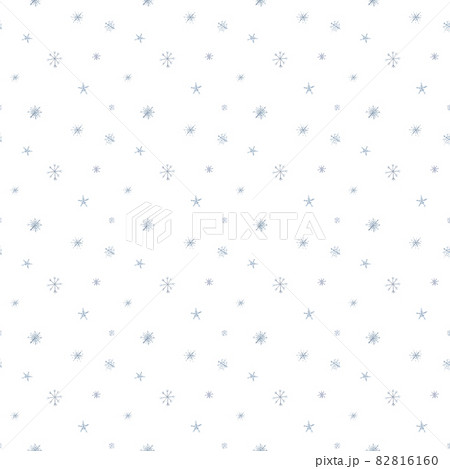 Vintage watercolor christmas seamless pattern with blue snowflakes stars. Watercolor paint. decoration Vintage watercolor christmas seamless pattern with blue snowflakes stars. Watercolor paint. decoration 82816160