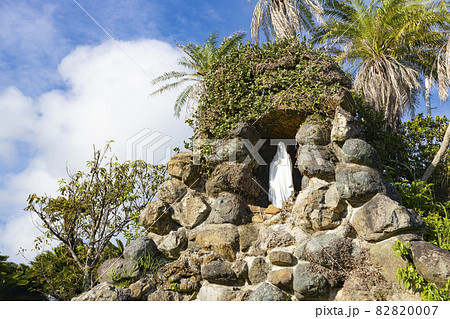 大笠利聖母ミカエルカトリック教会のマリア像 82820007