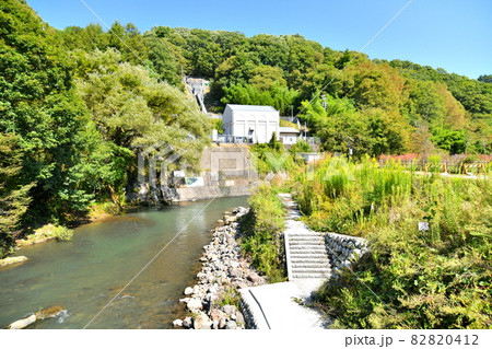 広戸橋/湯川より上流方面を望む(長野県御代田町)【2021.10】 広戸橋/湯川より上流方面を望む(長野県御代田町)【2021.10】 82820412