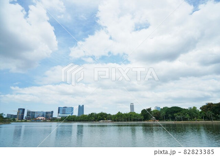 Bangkok City View from Benjakitti Park, Bangkok 82823385