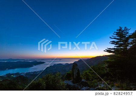 法華津峠の夕陽 法華津峠の夕陽 82824957