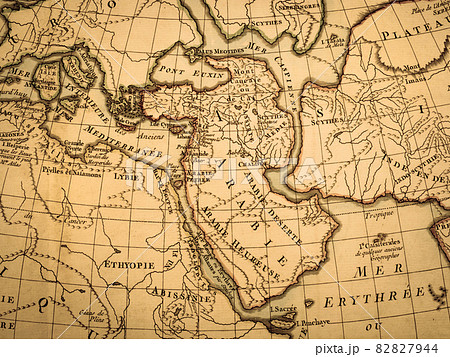 アンティークの古地図 アラビア半島 アンティークの古地図 アラビア半島 82827944