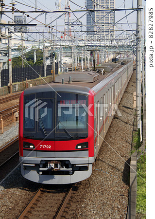 東武スカイツリーラインのごみ輸送列車 82827985