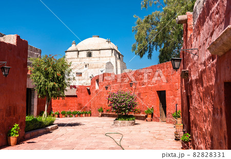 Monastery of Santa Catalina in Arequipa, Peru 82828331