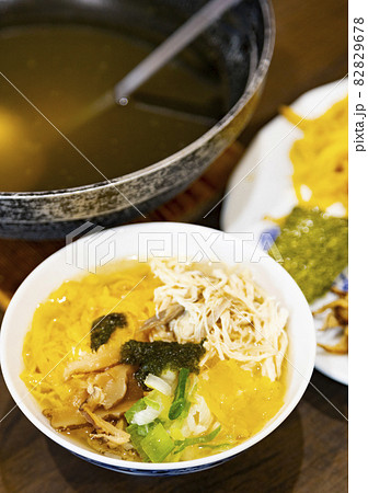 奄美名物 郷土料理 鶏飯 奄美名物 郷土料理 鶏飯 82829678