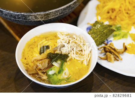 奄美名物 郷土料理 鶏飯 奄美名物 郷土料理 鶏飯 82829681