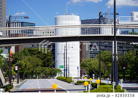 都市風景　東京　竹橋 82830358