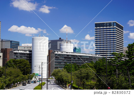 都市風景　東京　竹橋 82830372