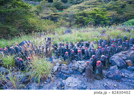 (栃木県)那須・殺生石園地 千体地蔵 (栃木県)那須・殺生石園地 千体地蔵 82830402