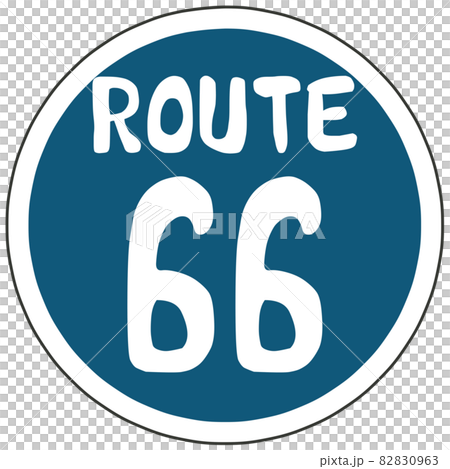 ルート66のマーク ルート66のマーク 82830963