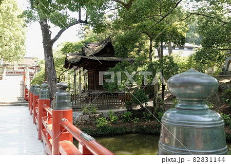 太宰府天満宮参道　平橋と志賀社 82831144