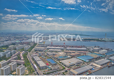 【大阪府】9月・大阪ベイエリア 都市風景 【大阪府】9月・大阪ベイエリア 都市風景 82831544