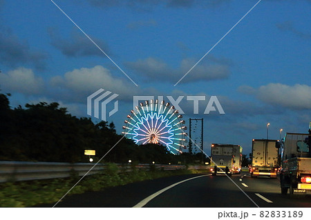観覧車・伊勢湾岸道刈谷PA【愛知県刈谷市】 観覧車・伊勢湾岸道刈谷PA【愛知県刈谷市】 82833189