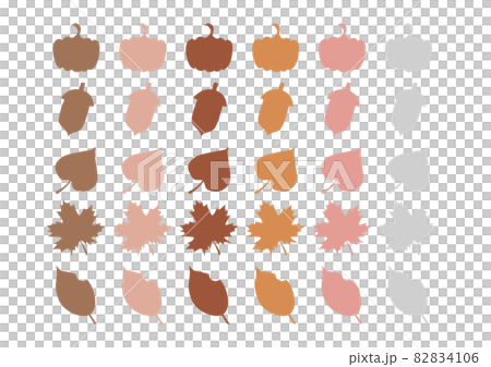 Autumn plant silhouette background material Autumn plant silhouette background material 82834106