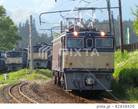 碓氷峠鉄道文化むら EF63 体験運転中 82838420