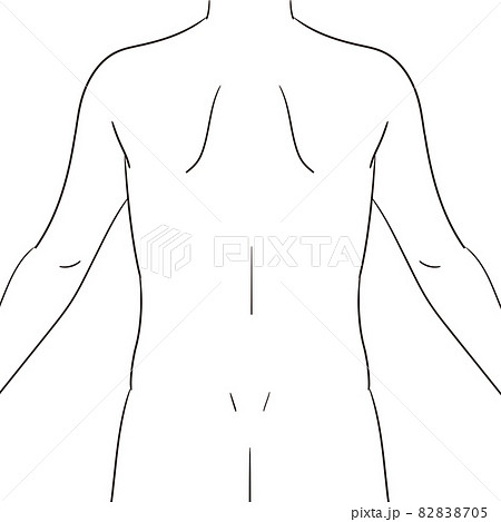3,900+ Human Body Outline Front And Back Drawing Illustrations,  Royalty-Free Vector Graphics & Clip Art - iStock
