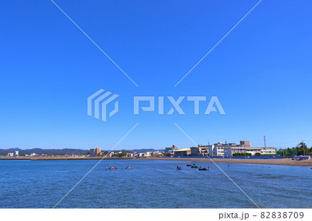 千葉県館山市 房総半島 館山湾 海岸沿いの風景 千葉県館山市 房総半島 館山湾 海岸沿いの風景 82838709