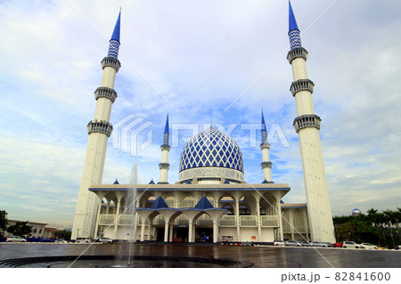 マレーシア_ブルーモスク23 マレーシア_ブルーモスク23 82841600