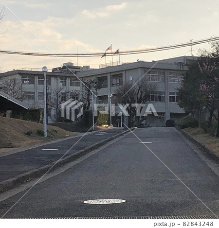 夕暮れの知多翔洋高校 夕暮れの知多翔洋高校 82843248