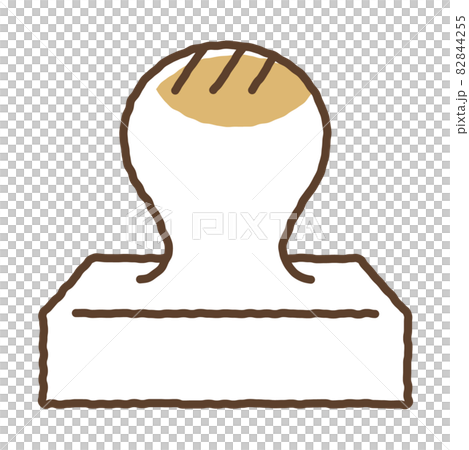 可愛的手繪膨化年糕圖標 可愛的手繪膨化年糕圖標 82844255