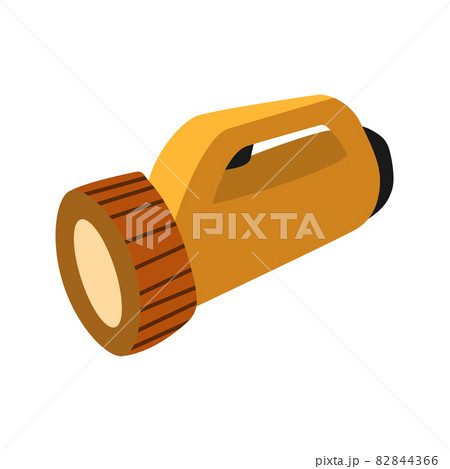 Flat web flashlight vector illustration illustration design 82844366