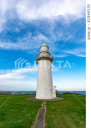 恵山岬_灯台_ライトハウス_青空_岬 恵山岬_灯台_ライトハウス_青空_岬 82846520