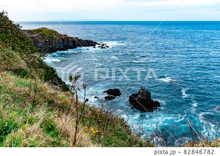 恵山岬_恵山_海_岬 恵山岬_恵山_海_岬 82846782