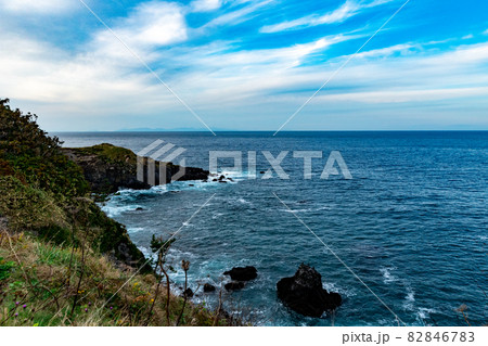恵山岬_恵山_海_岬 恵山岬_恵山_海_岬 82846783