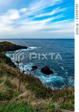 恵山岬_恵山_海_岬 恵山岬_恵山_海_岬 82846784