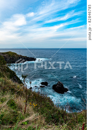 恵山岬_恵山_海_岬 恵山岬_恵山_海_岬 82846785