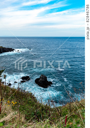 恵山岬＿恵山＿海＿岬 82846786