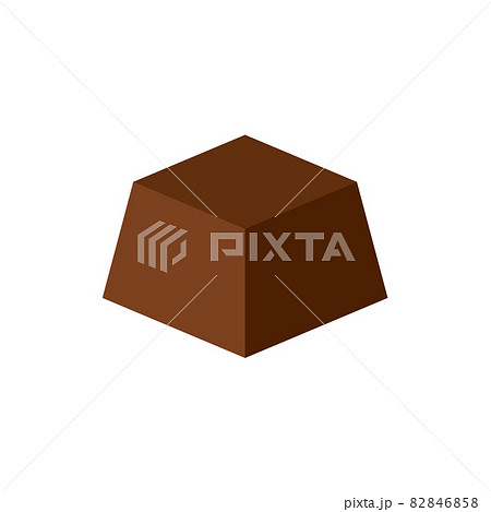 一粒のチョコレートのイラスト 82846858