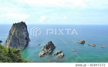 北海道･島武意海岸	 82847172