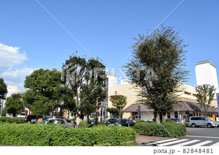 東京都 昭島駅北口の街並み 東京都 昭島駅北口の街並み 82848481