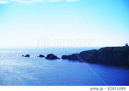 霧多布岬の風景 北海道 霧多布岬の風景 北海道 82851089