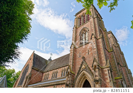 The Cathedral Church of St Andrew by the river Ness in Inverness - Scotland The Cathedral Church of St Andrew by the river Ness in Inverness - Scotland 82851151