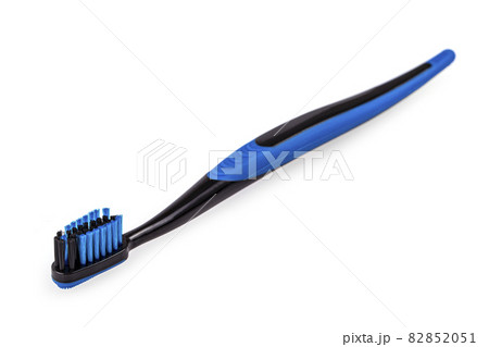 new blue toothbrush isolated on white background 82852051
