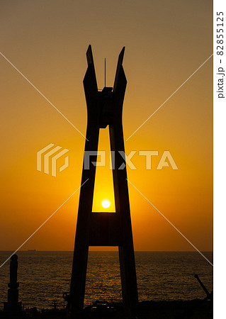 犬田布岬の夕日(徳之島・伊仙町) 犬田布岬の夕日(徳之島・伊仙町) 82855125