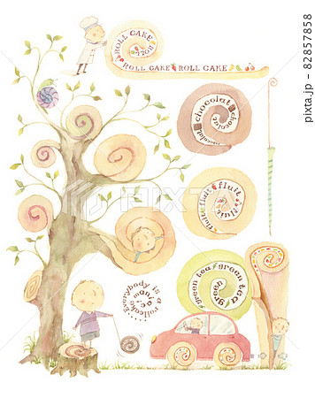 ロールケーキ 82857858