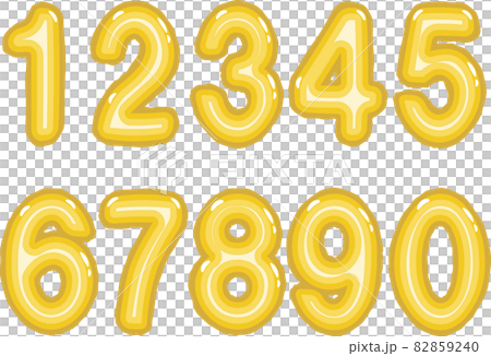 鋁氣球號碼金 82859240