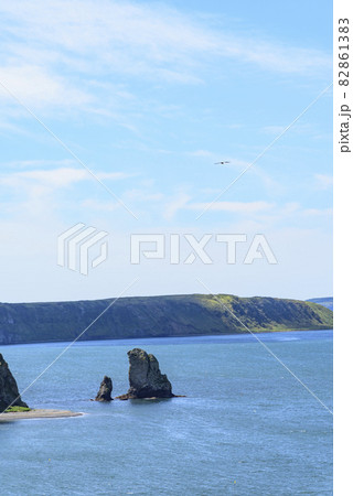 北海道 霧多布のアゼチの岬からの展望 北海道 霧多布のアゼチの岬からの展望 82861383
